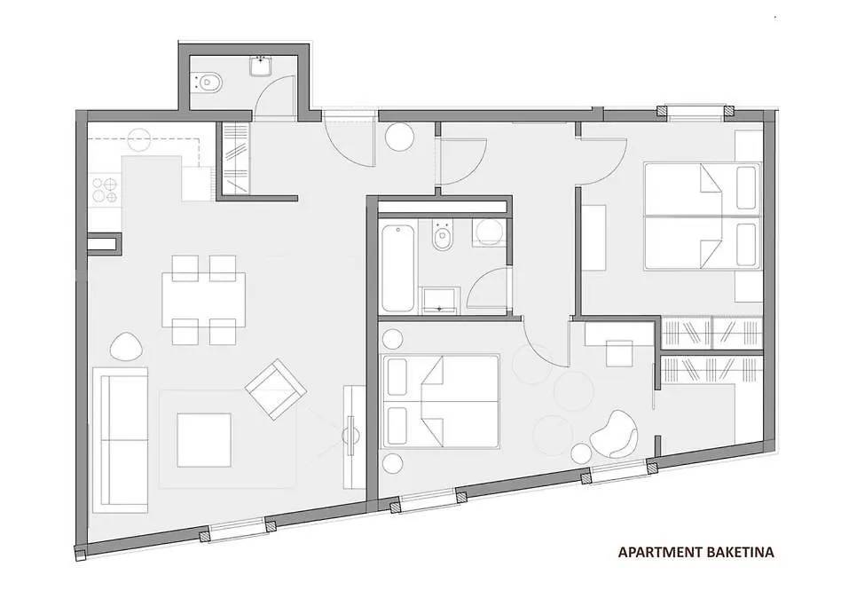 Apartment Luxury Apts Leone Split Centre